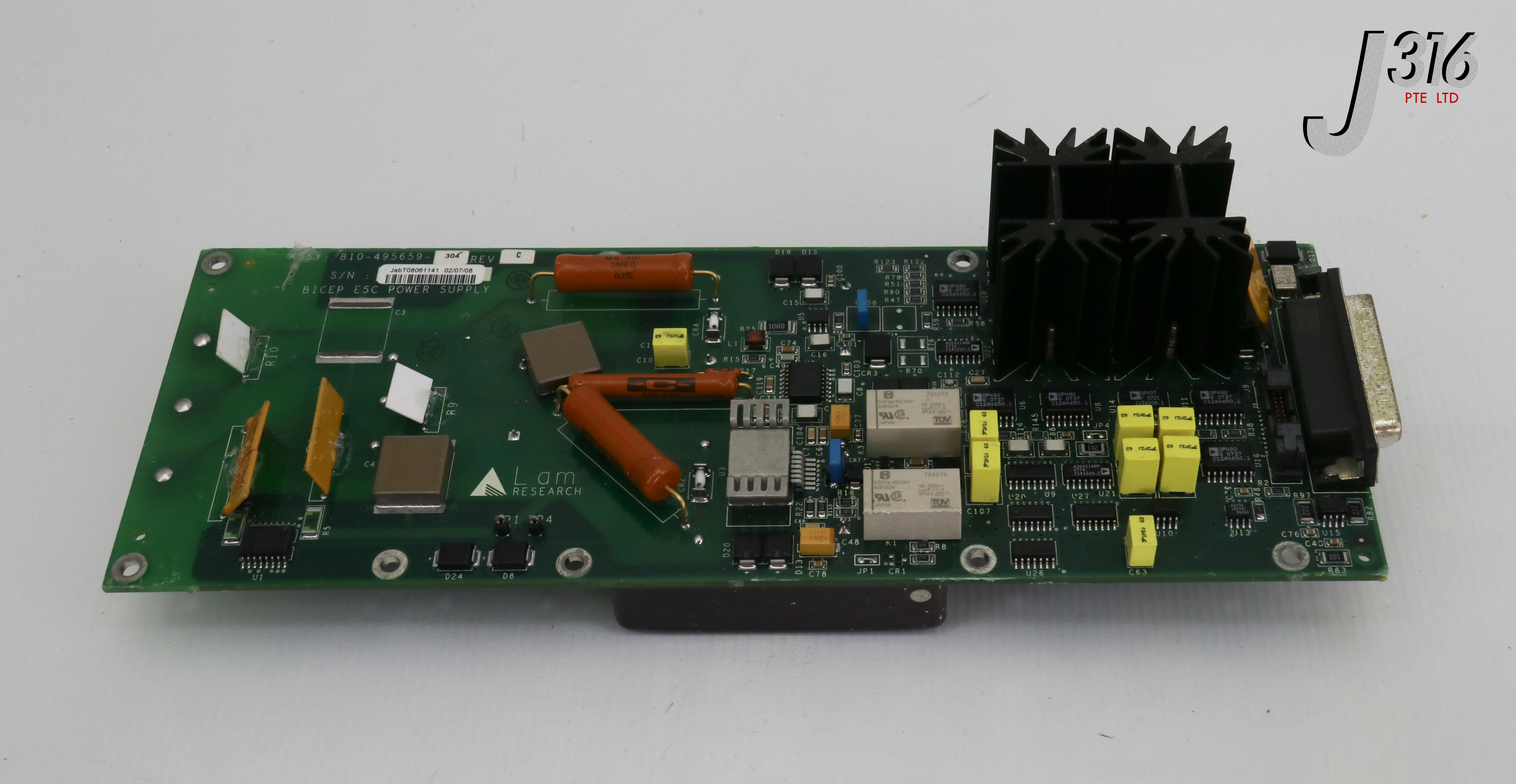 Seyc 22798 LAM RESEARCH PCB, BICEP ESC POWER SUPPLY 810-495659-304